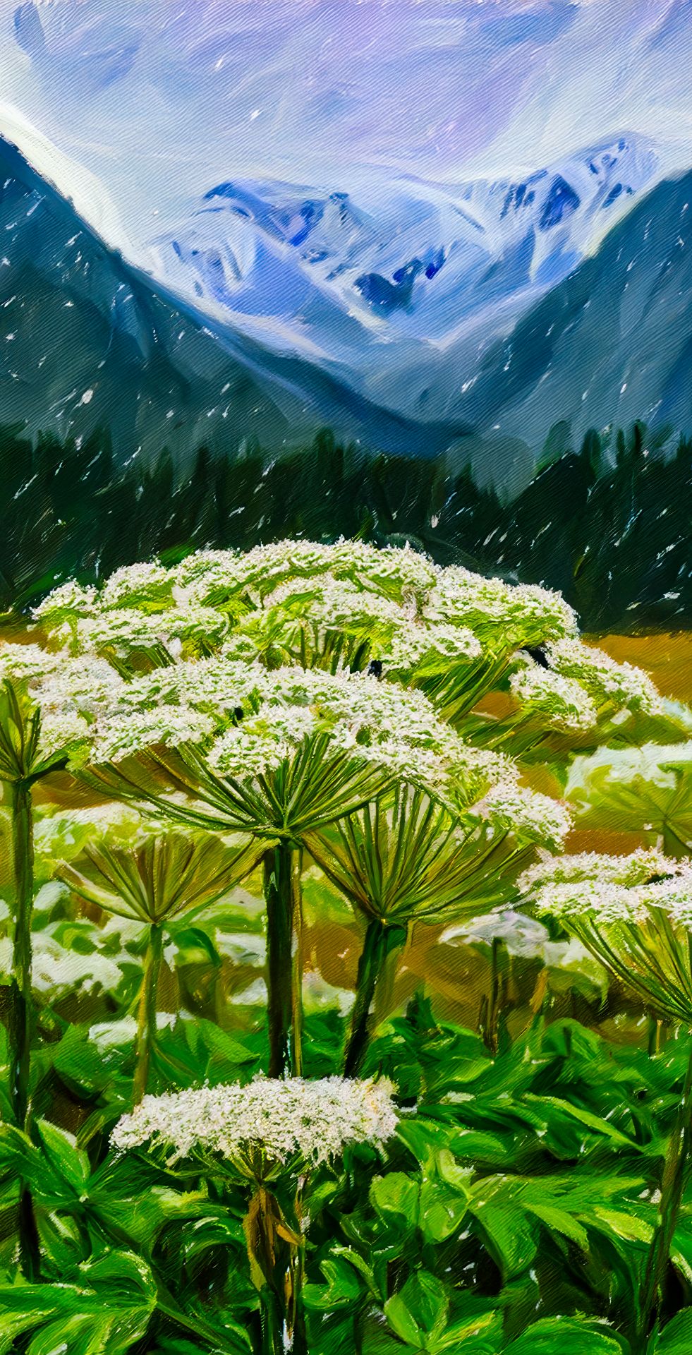 B Pushki Small Flower Series